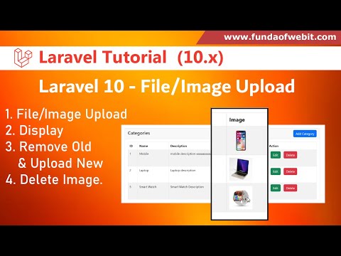 Laravel 10 - File / Image Upload with Example | Complete File Upload Tutorial in Laravel 10