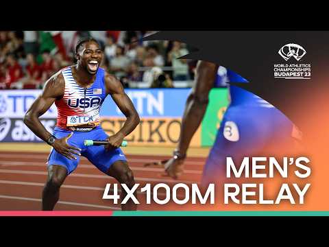 Men's 4x100m Relay Final | World Athletics Championships Budapest 2023