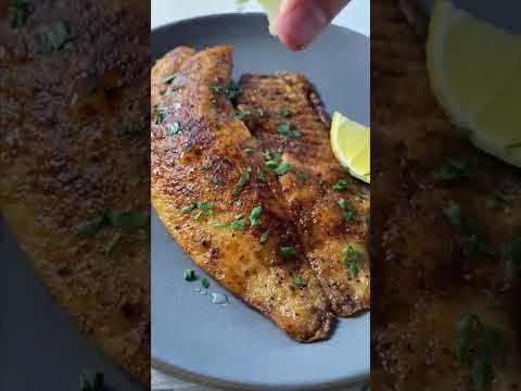 Pan Fried Tilapia #shorts