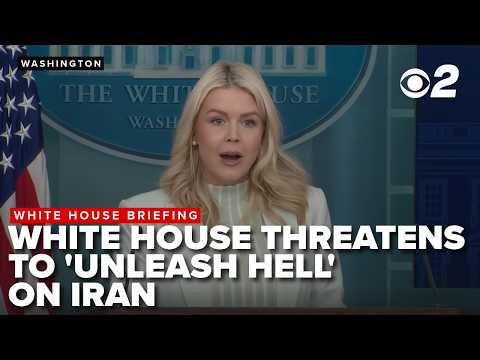 Full White House briefing: Karoline Leavitt talks Iran war, Save America Act, and DHS shutdown