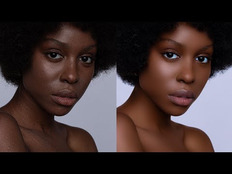 Skin Retouching with Actions in Photoshop