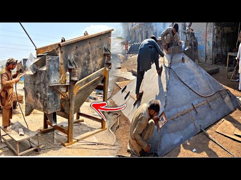 Manufacturing Process Of Vibrator tapa Feeder For Crushing Machine || Heavy Machine Amazing process