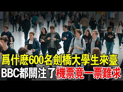 为什么600名英國劍橋生同時飛來臺灣？桃園機場大轟動，BBC緊急報導，機票竟一票難求！
