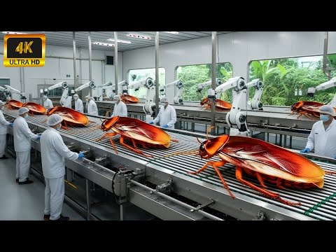 Inside the factory: From live COCKROACHES to Chinese cosmetic extracts (HOW HORRIFYING!)