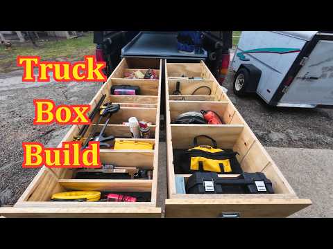 DIY Truck Tool Box Build - Drawer Storage With Slide Out
