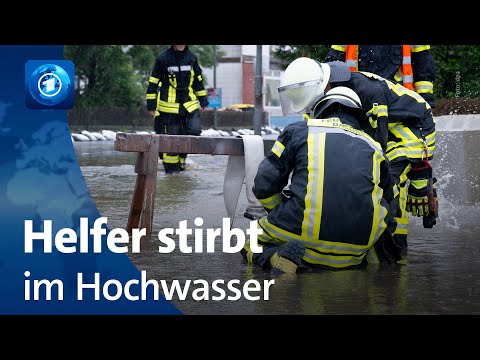 Überschwemmung: Gefahren für Feuerwehr und Anwohner durch Hochwasser