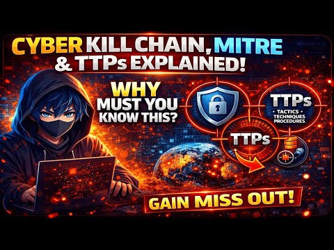 How Hackers Think: Cyber Kill Chain & MITRE ATT&CK