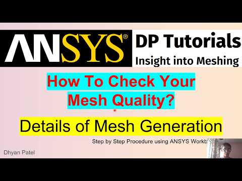 10 How to Check Mesh Quality? Good OR Bad Mesh Decision |ANSYS Meshing| Best Aspect Ratio & Skewness