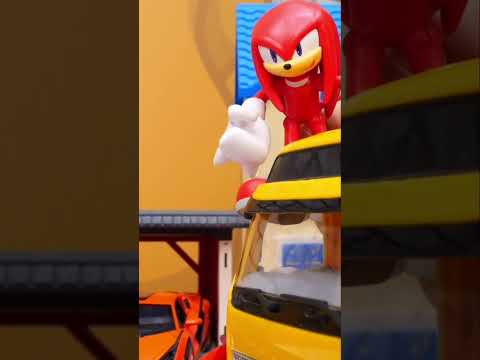 Наклз устроил переполох в городе! 💥 #игрушки #соник #длядетей