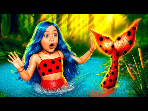 A Katicabogárból Sellő lesz a börtönben! Extrém átalakítás Csodálatos katicabogár a való életben!