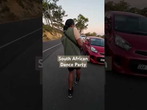 Is he ready for the Amapiano party tonight? #capetown #southafrica #party