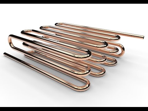How to make a pipe coil in SolidWorks