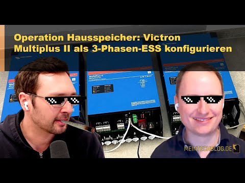 Operation Home Storage - Configure Victron MultiPlus II as a 3-phase ESS