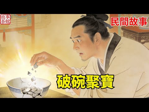 他撿了只 “破碗”，被街坊笑掉大牙！沒想到，這只碗的真實來頭，竟是能聚寶的傳世寶貝！#民間故事#情感 #睡前故事#人生感悟