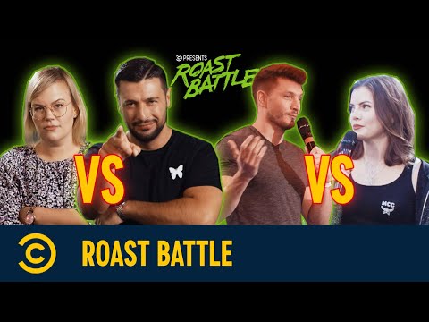 Martina vs. Cüneyt + Maria Clara vs. Jan | Roast Battle | S03E01 | Comedy Central Deutschland