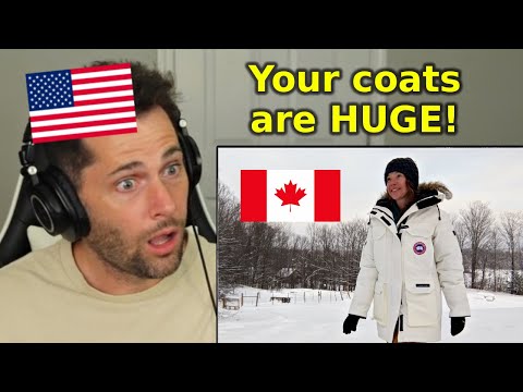 American Reacts to How Canadians Dress For Winter