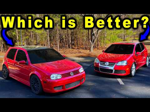 Which is TRULY the Best Golf Ever? MK4 vs MK5 R32