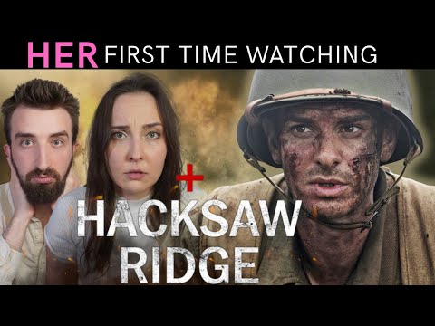 UNBELIEVABLE┃HACKSAW RIDGE (2016)┃HER FIRST TIME WATCHING