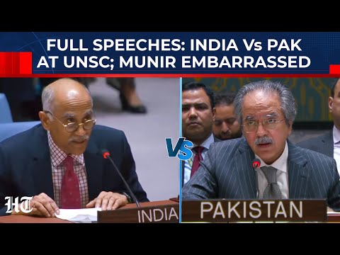 Full India Vs Pakistan Speeches At UNSC: Delhi Embarrasses Pak Army Chief Munir In Front Of World