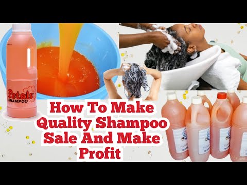 Secret Tips Of How To Make A Quality Shampoo for Sale & For Personal Use