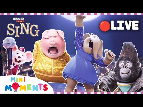 LIVE 🔴 Sing vs Sing 2 🎵 All Songs Marathon 🎤 Sing with Rosita, Gunter, Johnny, Mike, Ash + MORE! 🐷