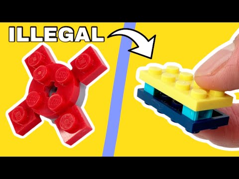 I made ILLEGAL LEGO BUILDING Techniques