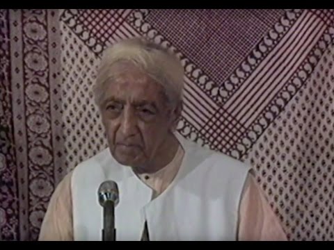 Is there another instrument of inquiry than thought? | J. Krishnamurti