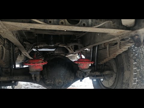 Ушел мост ЗИЛ 130. Ремонтируем.