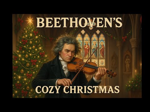 Beethoven’s Cozy Christmas • Violin for Peaceful Christmas,