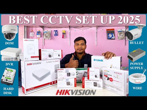 BEST CCTV SETUP FOR HOME 2025 II BEST CCTV 2025 II HICKVISION II CCTV के बारे में पूरी जानकारी II