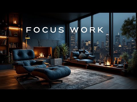 Ultimate Focus Mix ~ Deep Work Beats for Enhanced Productivity | Urban Night Relax