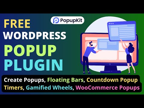 Free WordPress Popup Plugin | Create Popups, Floating Bars, Coupon wheels | PopupKit Plugin