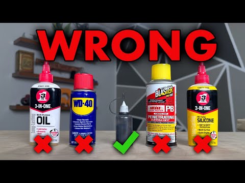 Stop using WD-40