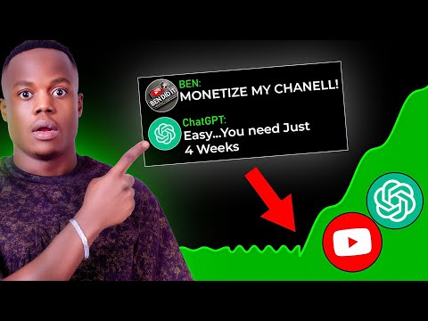 How to Use ChatGPT to Monetize Any YouTube Channel in Under 4 Weeks