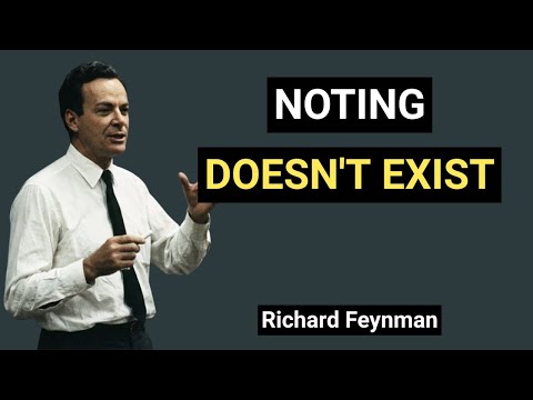 What's BETWEEN the Atoms Feynman's Answer Will Break Your Brain