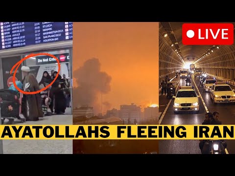🚨 BREAKING: Ayatollahs Flee To Canada - IRGC Move Into Tunnels In Iran
