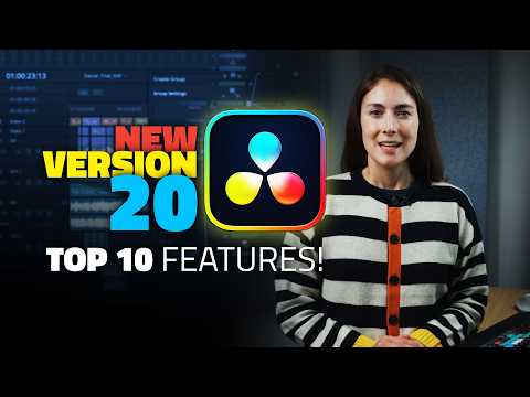 Version 20 IS Finally OUT! DaVinci Resolve 20 - Our Top 10 NEW Features