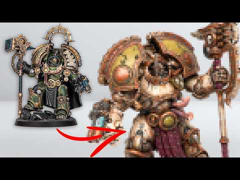 Turning the Emperor’s FINEST into Nurgle’s FILTHIEST - Kitbashing a Death Guard Saturnine Praetor