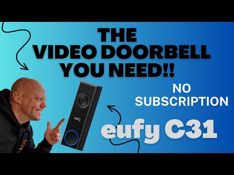 Unlock the Future: eufy C31 Video Doorbell, No Subscription Required!
