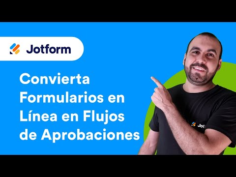 Convierta formularios en línea en flujos de aprobaciones en Jotform