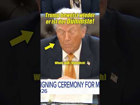 Trump Ist Mit Abstand Der DÜMMSTE!