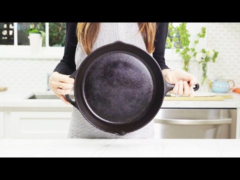 How to Clean and Season a Cast-Iron Pan