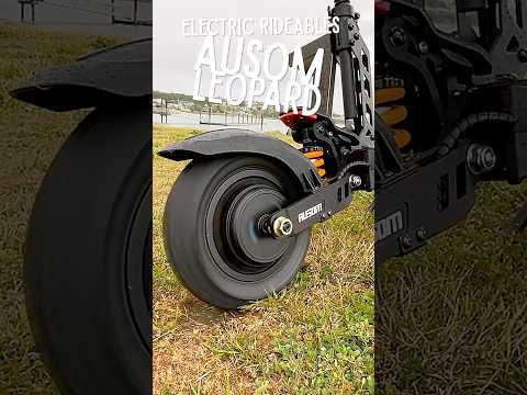 This $699 Electric Scooter has a SEAT! Ausom Leopard