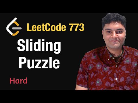 Sliding Puzzle - Leetcode 773 - Python