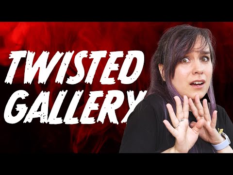 HORROR ANOMALY HUNT in TWISTED GALLERY 🎃  Hallowstream 2025