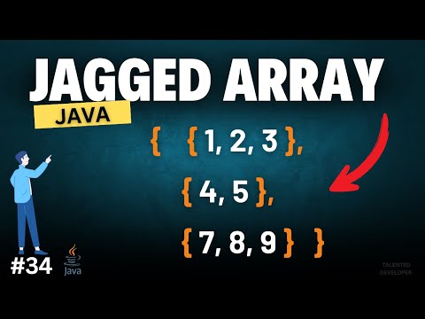 Jagged Array in Java | Chapter-34 | Java Tutorial For Beginners