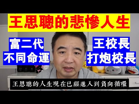 翟山鹰：王思聰今後的悲慘人生丨富二代截然不同的命運丨“王校長”的來歷 打炮校長丨《哪吒2》實為篡改原著