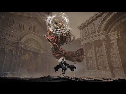 Elden Ring DLC - Dancing Lion Cinematic Fight (No HUD/epic OST sync)
