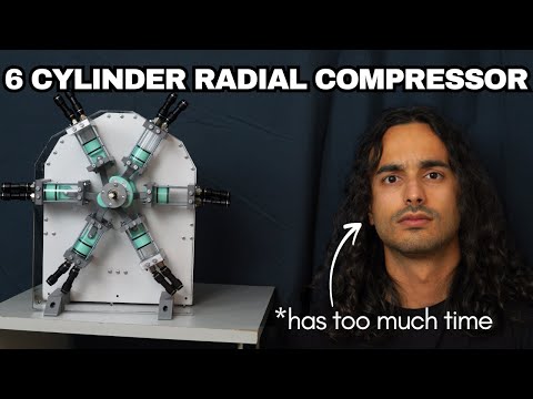 I Built a 300+ psi 3D Printed Compressor
