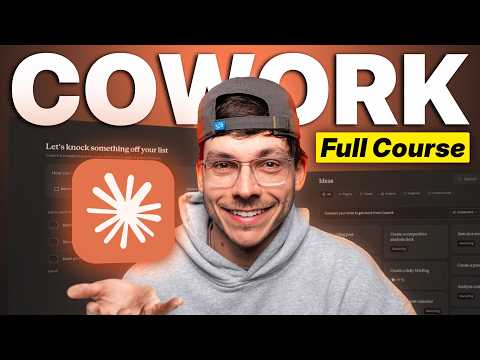 Claude COWORK Full Course: Zero To Working AI Employee (2026)